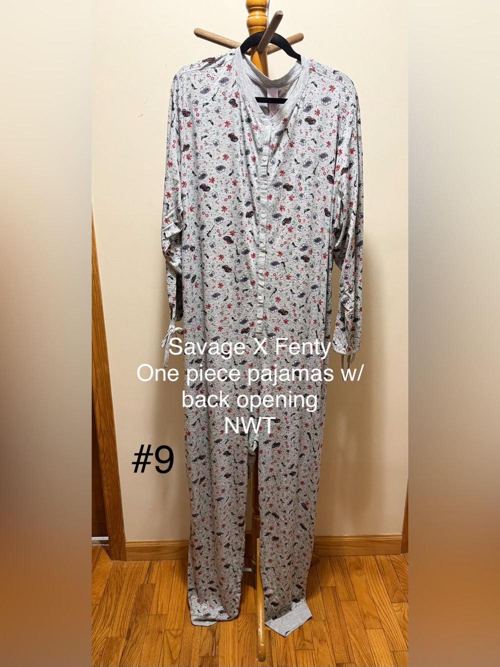 Savage X Fenty one piece pajamas